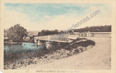 Carte postale ancienne Vaire le Grand — Vaire (Doubs)