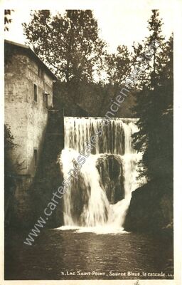 Carte postale ancienne Lac St Point — Saint-Point-Lac (Doubs)