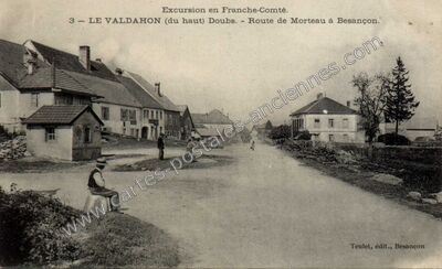 Carte postale ancienne Le Valdahon — Valdahon (Doubs)