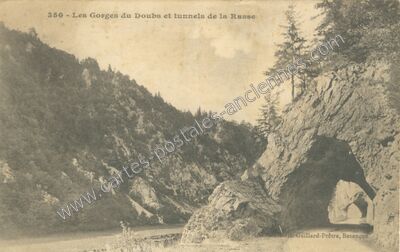Carte postale ancienne La Rasse — Fournet-Blancheroche (Doubs)