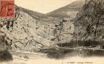 Carte postale ancienne Le Buis — Buis-les-Baronnies (Drôme)