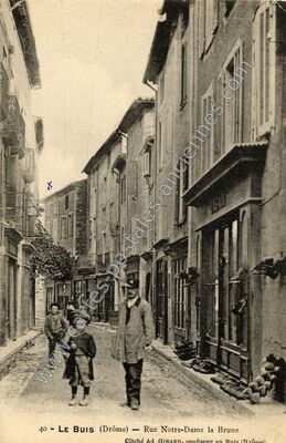 Carte postale ancienne Le Buis — Buis-les-Baronnies (Drôme)