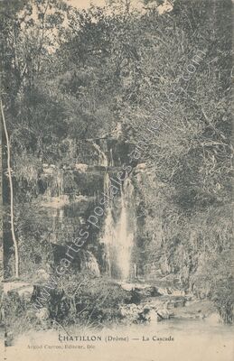 Carte postale ancienne Chatillon — Montauban-sur-l'Ouvèze (Drôme)