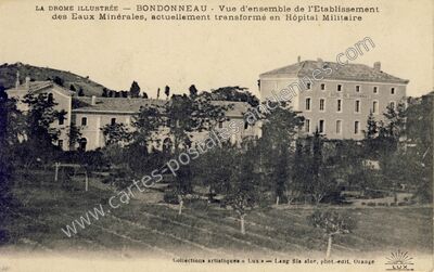 Carte postale ancienne Bondonneau — Montélimar (Drôme)