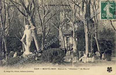 Carte postale ancienne La Drôme pittoresque — Montélimar (Drôme)