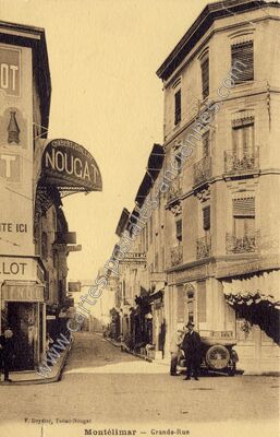 Carte postale ancienne Montelimar — Montélimar (Drôme)