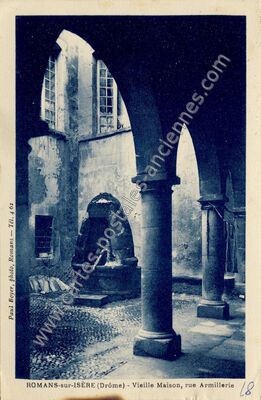 Carte postale ancienne Romans-sur-Isère