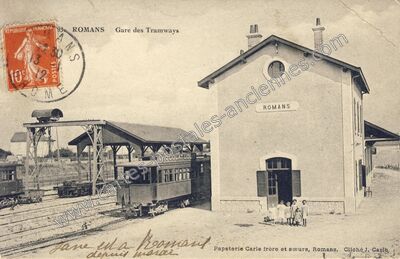 Carte postale ancienne Romans — Romans-sur-Isère (Drôme)