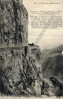 Carte postale ancienne Le Royans pittoresque — Saint-Jean-en-Royans (Drôme)