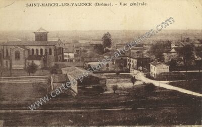 Carte postale ancienne Saint-Marcel-lès-Valence