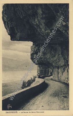 Carte postale ancienne Les Grands Goulets — Saint-Martin-en-Vercors (Drôme)