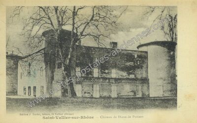 Carte postale ancienne Saint-Vallier