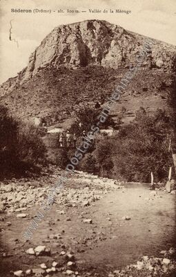 Carte postale ancienne Séderon