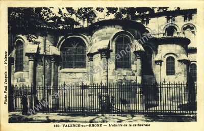 Carte postale ancienne Valence sur Rhone — Valence (Drôme)