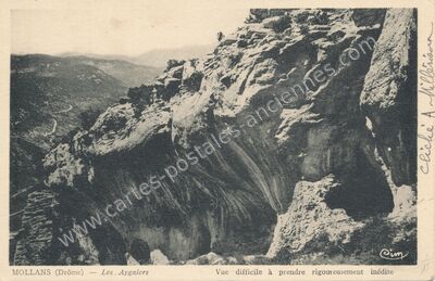 Carte postale ancienne Mollans — Mollans-sur-Ouvèze (Drôme)
