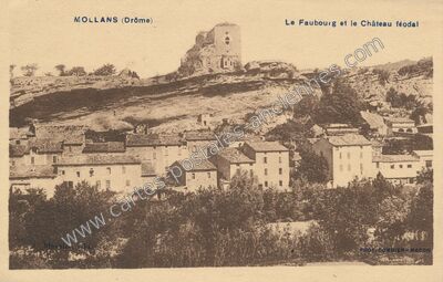 Carte postale ancienne Mollans — Mollans-sur-Ouvèze (Drôme)