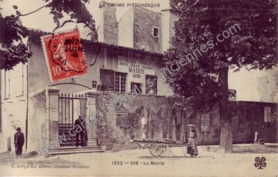 Carte postale ancienne Die — Die (Drôme)