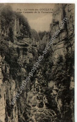 Carte postale ancienne Saint-Agnan-en-Vercors