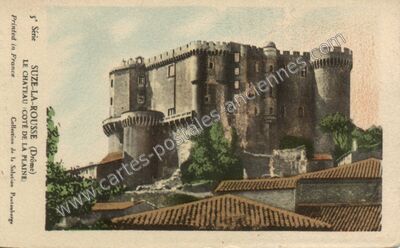 Carte postale ancienne Suze-la-Rousse