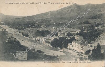 Carte postale ancienne Saillans