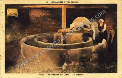Carte postale ancienne La Normandie Pittoresque — Non Localisée (Eure)