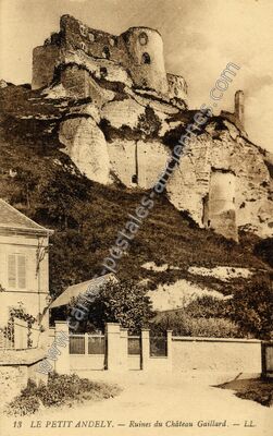 Carte postale ancienne Andelly — Les Andelys (Eure)