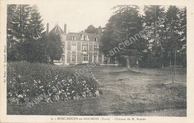 Carte postale ancienne Bosc Roger en Roumois — Bosroumois (Eure)