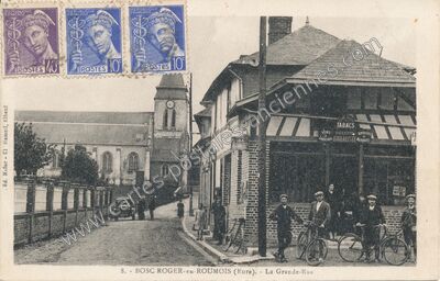 Carte postale ancienne Bosc Roger en Roumois — Bosroumois (Eure)