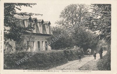 Carte postale ancienne Bosc Roger en Roumois — Bosroumois (Eure)