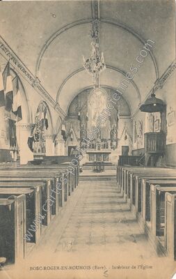 Carte postale ancienne Bosc Roger en Roumois — Bosroumois (Eure)