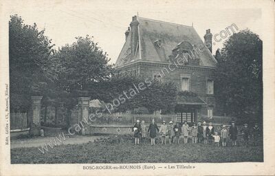 Carte postale ancienne Bosc Roger en Roumois — Bosroumois (Eure)