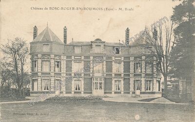 Carte postale ancienne Bosc Roger en Roumois — Bosroumois (Eure)