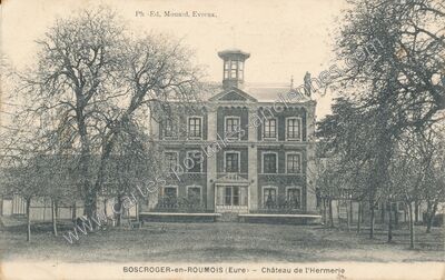 Carte postale ancienne Bosc Roger en Roumois — Bosroumois (Eure)