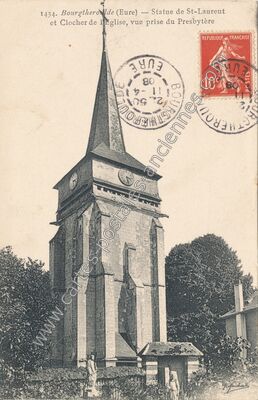 Carte postale ancienne Bourgtheroulde — Bourgtheroulde Infreville (Eure)