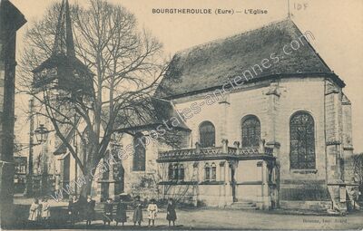 Carte postale ancienne Bourgtheroulde — Bourgtheroulde Infreville (Eure)