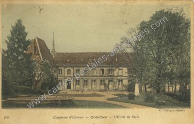 Carte postale ancienne Conches — Conches-en-Ouche (Eure)