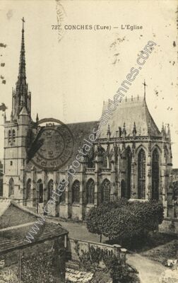 Carte postale ancienne Conches — Conches-en-Ouche (Eure)