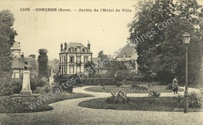 Carte postale ancienne Conches — Conches-en-Ouche (Eure)