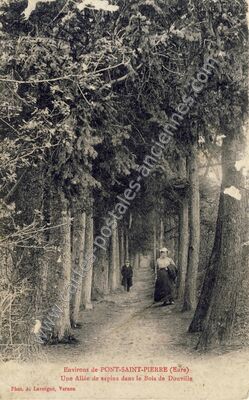 Carte postale ancienne Douville — Douville-sur-Andelle (Eure)