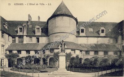 Carte postale ancienne L'Hôtel de Ville — Gisors (Eure)