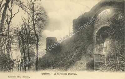 Carte postale ancienne La Porte des Champs — Gisors (Eure)