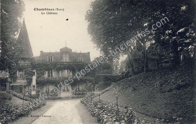 Carte postale ancienne Chambines — Hécourt (Eure)