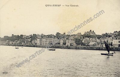 Carte postale ancienne Quillebeuf — Quillebeuf-sur-Seine (Eure)