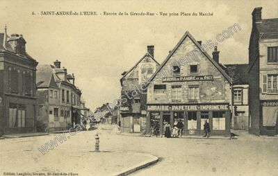 Carte postale ancienne St Andre de l'Eure — Saint Andre de L (Eure)