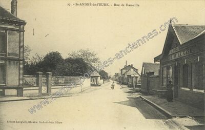 Carte postale ancienne St Andre de l'Eure — Saint Andre de L (Eure)