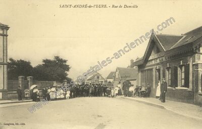 Carte postale ancienne St Andre de l'Eure — Saint Andre de L (Eure)
