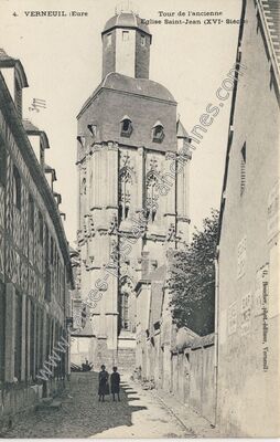 Carte postale ancienne Verneuil — Verneuil-sur-Avre (Eure)