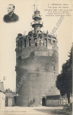 Carte postale ancienne Verneuil — Verneuil-sur-Avre (Eure)