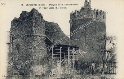 Carte postale ancienne Verneuil — Verneuil-sur-Avre (Eure)