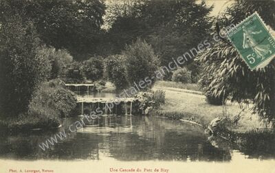 Carte postale ancienne Bizy — Vernon (Eure)